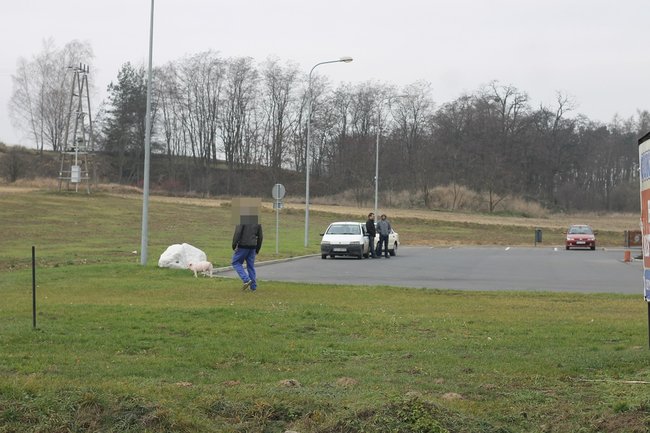 Kolizja i pościg za 