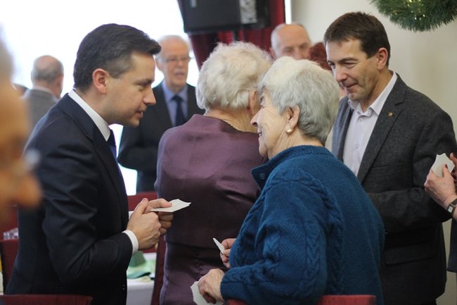 Wigilia z udziałem najstarszego pionu