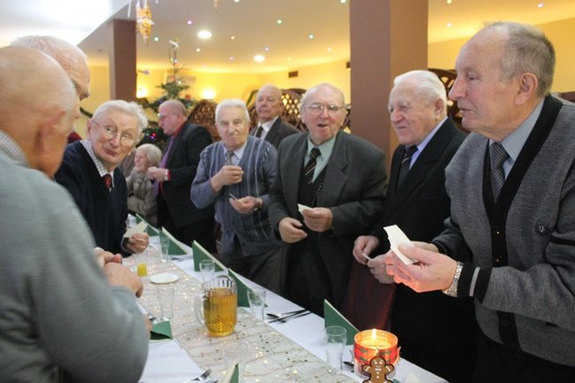Wigilia z udziałem najstarszego pionu