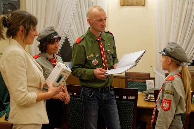 Nastrojowa Wigilia u harcerzy - zdjęcia