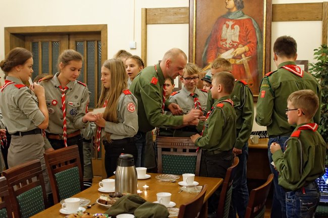 Nastrojowa Wigilia u harcerzy - zdjęcia