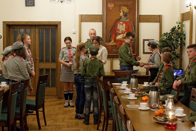 Nastrojowa Wigilia u harcerzy - zdjęcia