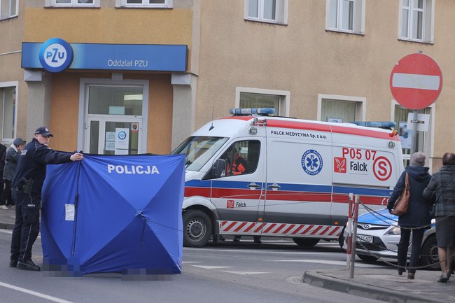 Śmierć pod kołami tira - zdjęcia