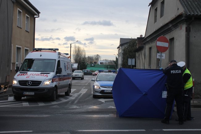 Śmierć pod kołami tira - zdjęcia