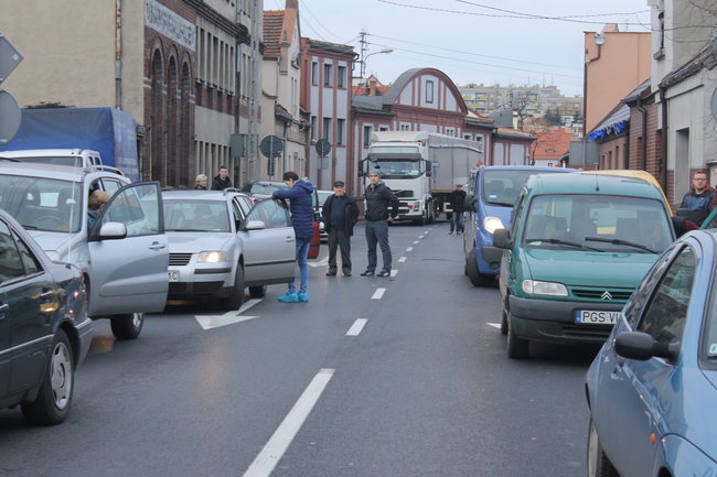 Śmierć pod kołami tira - zdjęcia