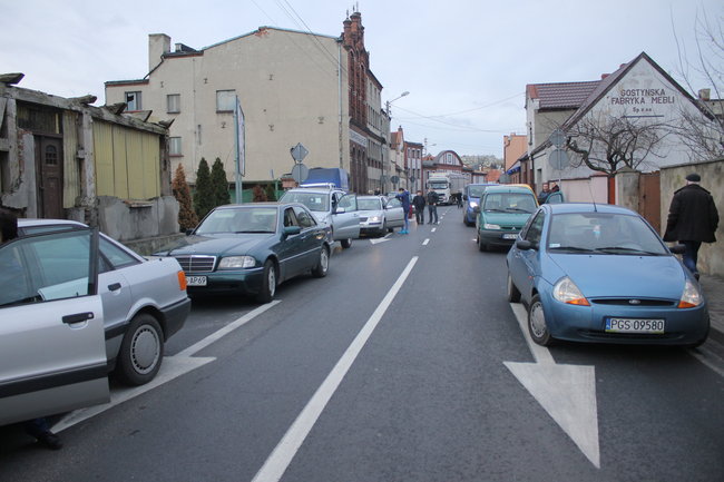 Śmierć pod kołami tira - zdjęcia