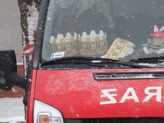 Trzej Królowie przy ognisku - zdjęcia