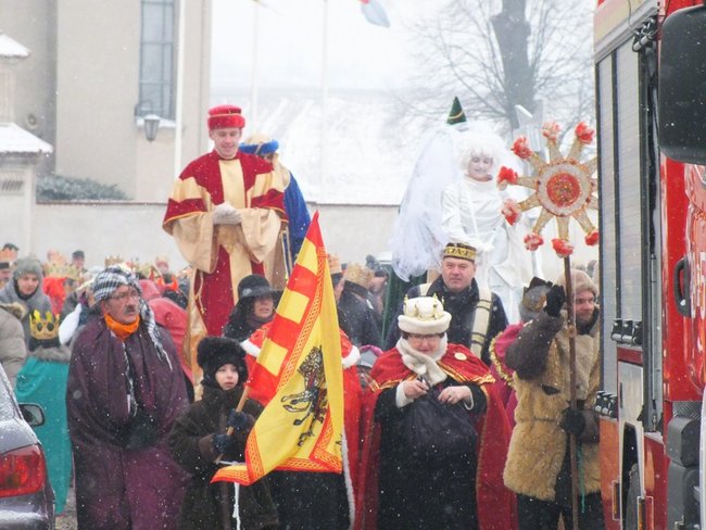 Trzej Królowie przy ognisku - zdjęcia