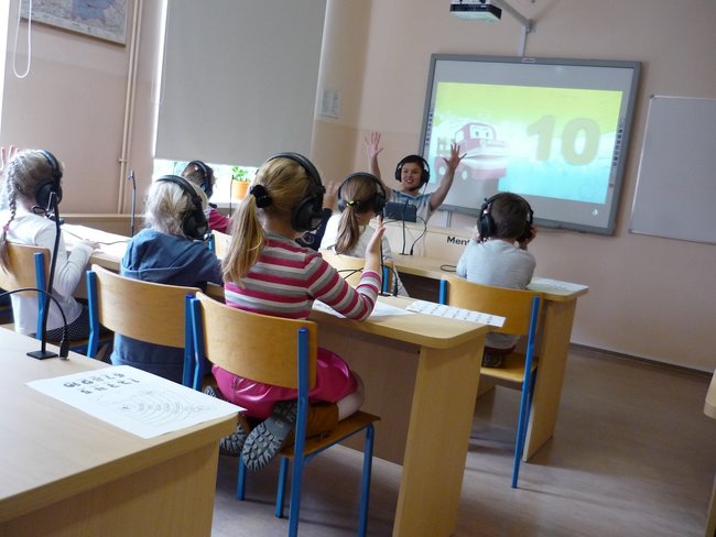 Warsztaty u licealistów - zdjęcia