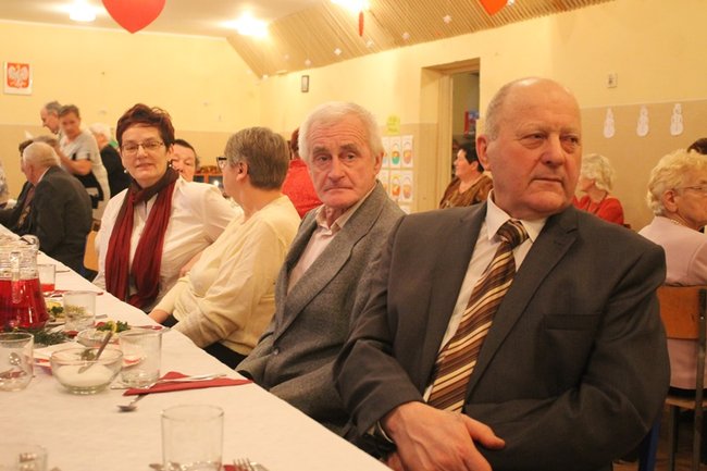 Noworoczne spotkanie u seniorów - zdjęcia