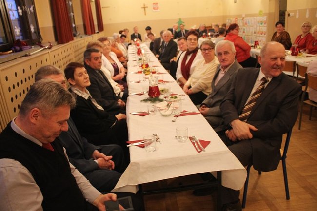 Noworoczne spotkanie u seniorów - zdjęcia
