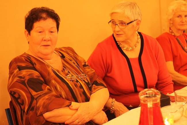 Noworoczne spotkanie u seniorów - zdjęcia