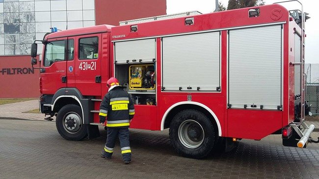 Czołówka na drodze do Strefy Gospodarczej