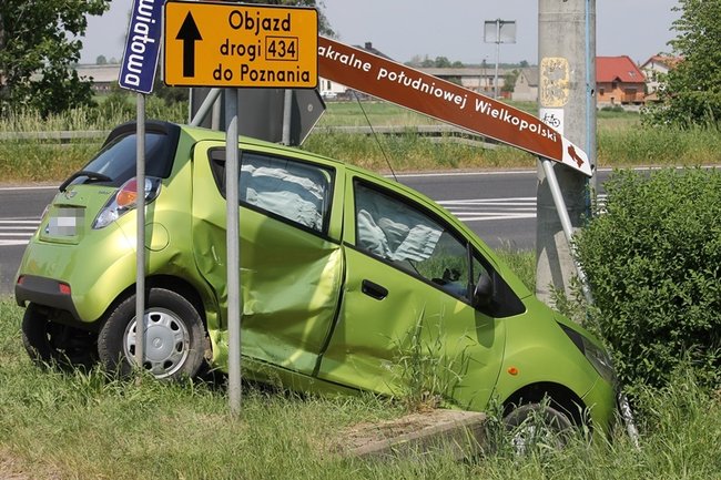 Nie zatrzymał się na stopie