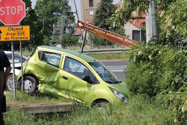 Nie zatrzymał się na stopie