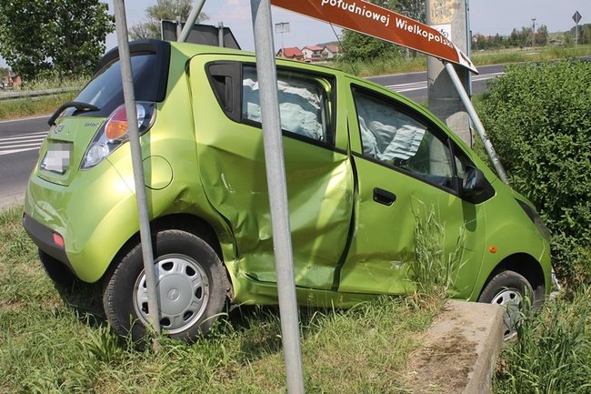 Nie zatrzymał się na stopie