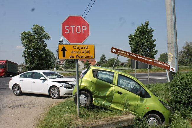 Nie zatrzymał się na stopie