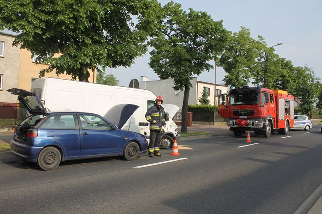 Wyprzedzała i uderzyła w seata