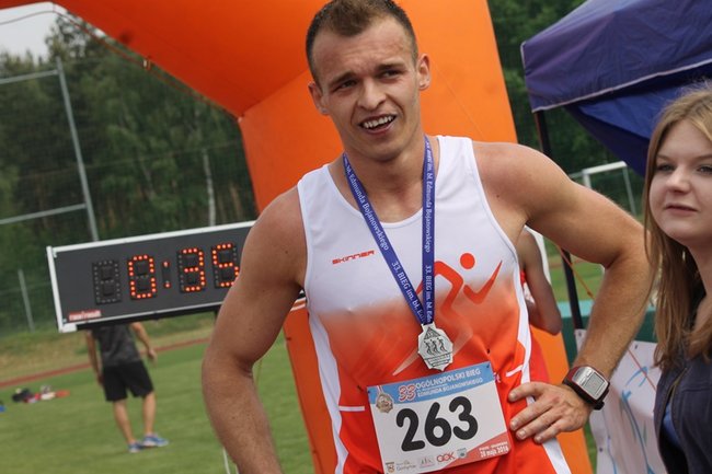 Gostynianin triumfował w biegu
