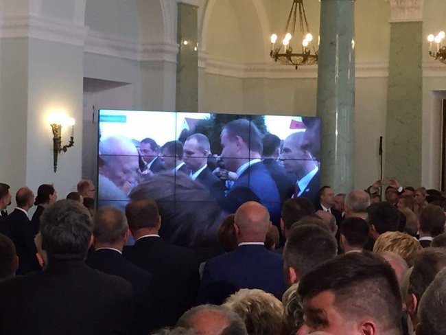 Burmistrz gościem prezydenta Dudy