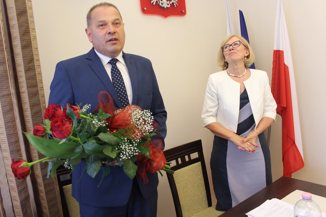 Burmistrz dziękował za...cierpliwość