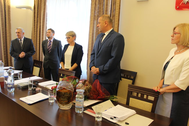 Burmistrz dziękował za...cierpliwość