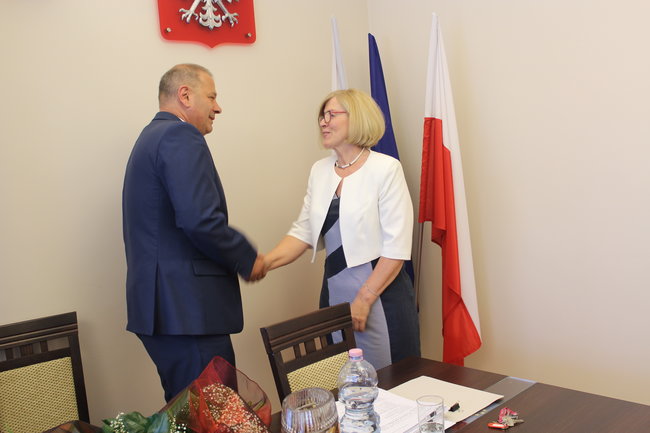 Burmistrz dziękował za...cierpliwość