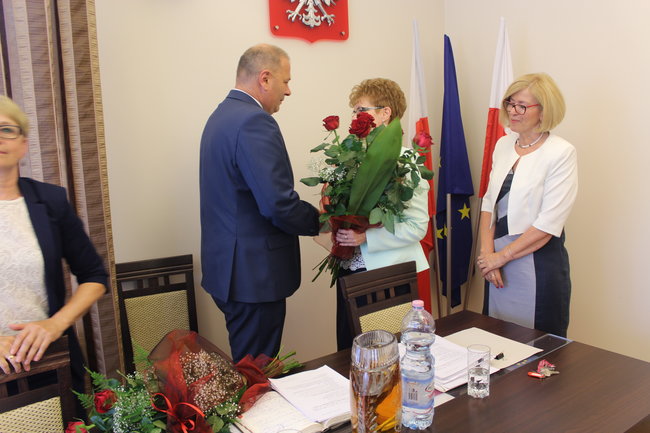 Burmistrz dziękował za...cierpliwość