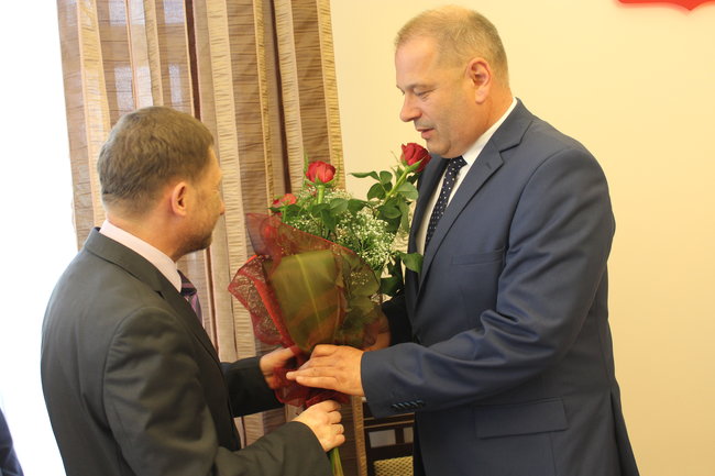 Burmistrz dziękował za...cierpliwość