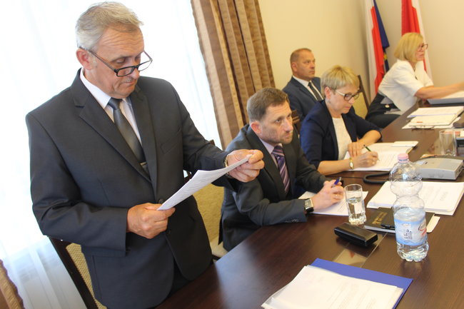 Burmistrz dziękował za...cierpliwość