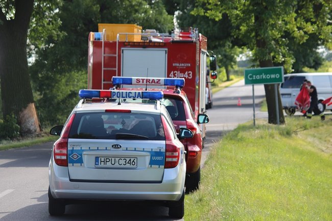 Śmiertelny wypadek w Czarkowie