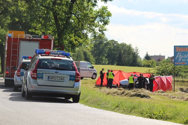 Śmiertelny wypadek w Czarkowie