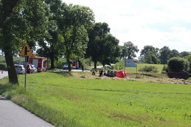 Śmiertelny wypadek w Czarkowie