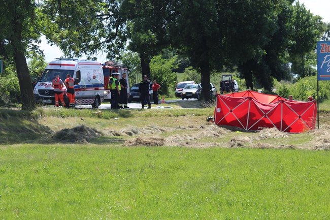 Śmiertelny wypadek w Czarkowie
