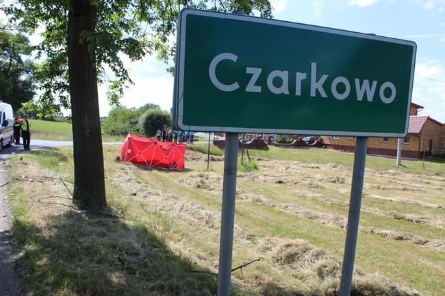 Śmiertelny wypadek w Czarkowie