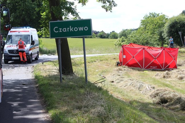 Śmiertelny wypadek w Czarkowie