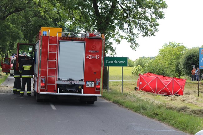 Śmiertelny wypadek w Czarkowie