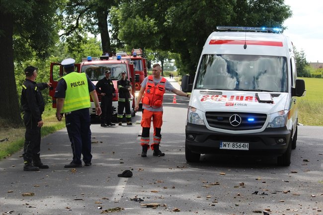 Śmiertelny wypadek w Czarkowie