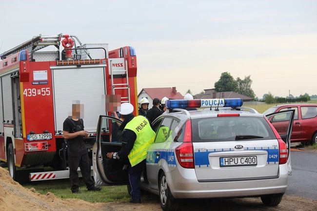 Wypadek na skrzyżowaniu