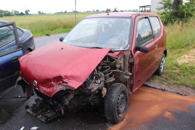 Wypadek na skrzyżowaniu