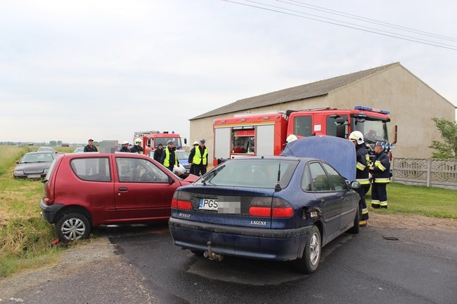 Wypadek na skrzyżowaniu