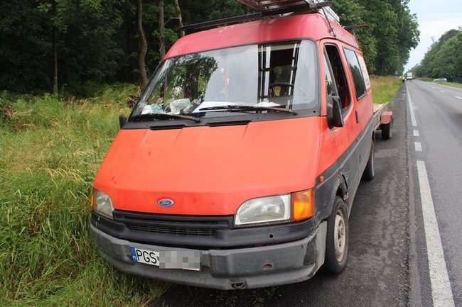Dwie kolizje w ciągu kilku minut