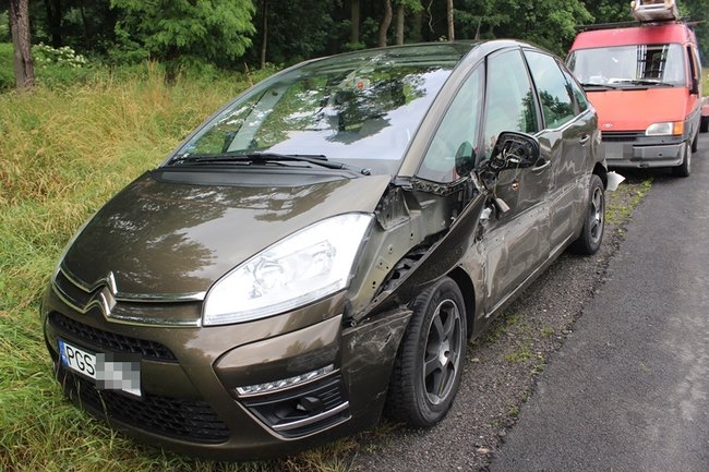 Dwie kolizje w ciągu kilku minut