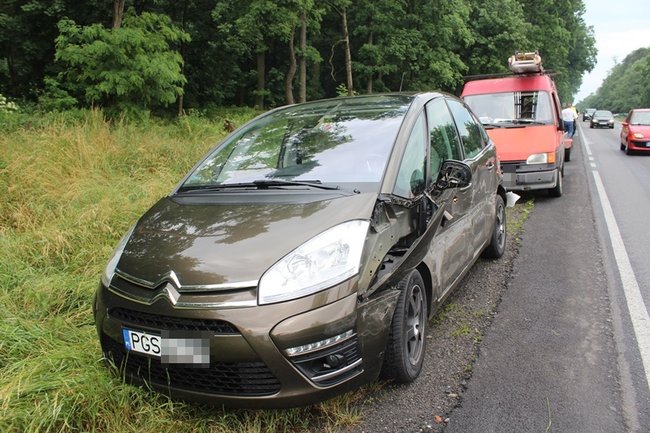 Dwie kolizje w ciągu kilku minut