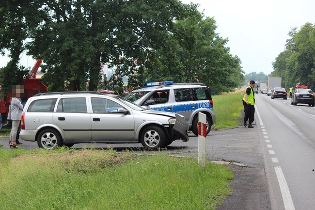 Dwie kolizje w ciągu kilku minut