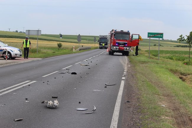 Dwie kolizje w ciągu kilku minut