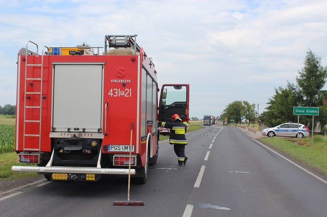 Dwie kolizje w ciągu kilku minut