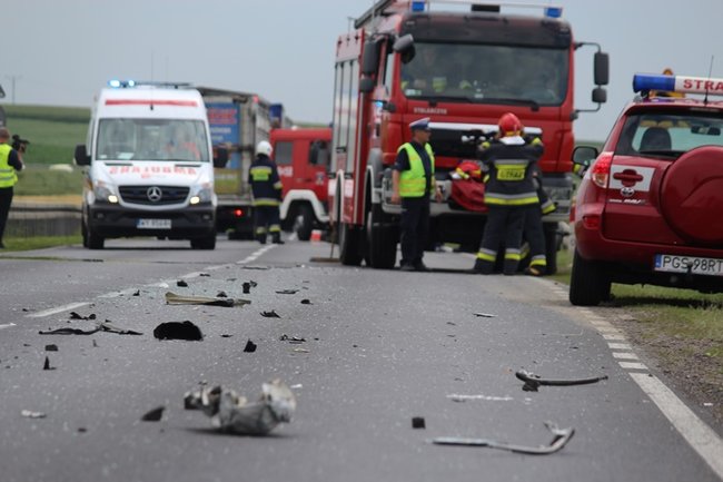 Dwie kolizje w ciągu kilku minut