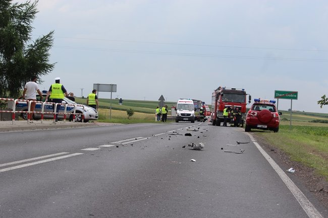 Dwie kolizje w ciągu kilku minut