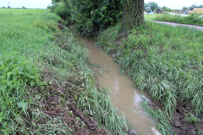 Ulewy przetoczyły się przez region
